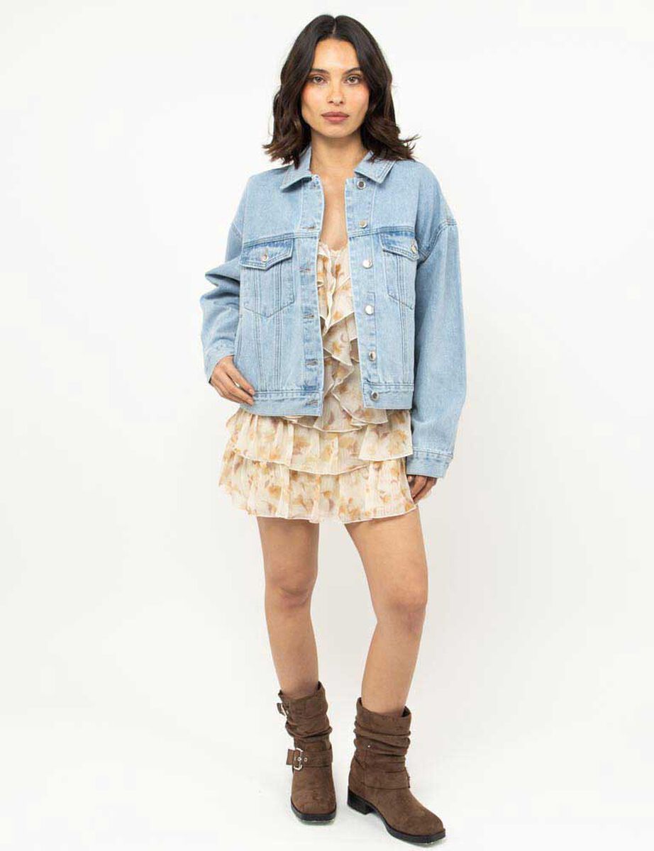 Chaqueta Denim Mujer Zibel