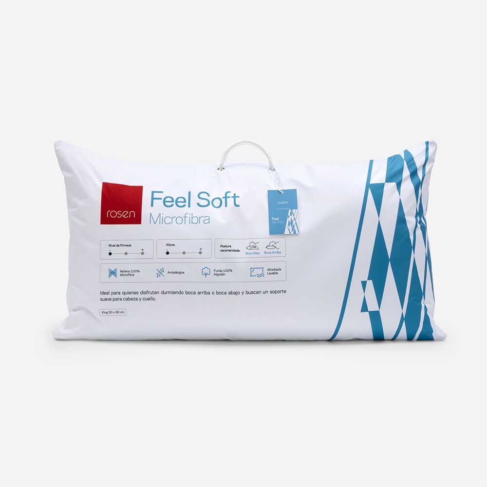 Almohada Rosen Soft Microfibra 50x90 cm