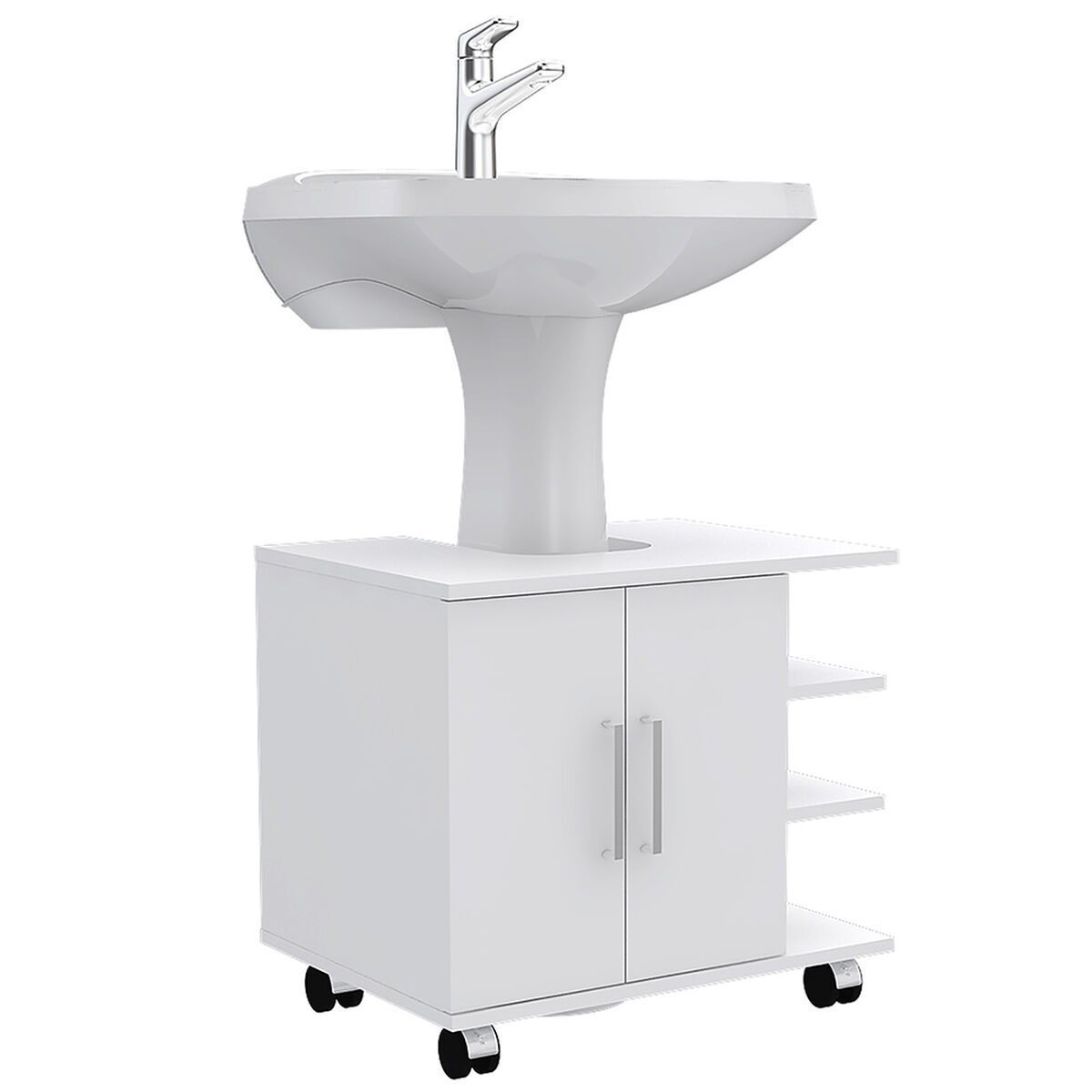 Mueble de Lavamanos 55 + Espejo TuHome Bath 55