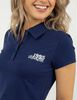 Polera Piqu&eacute; Crop Manga Corta Mujer Icono