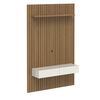 Home TV Decocasa Aspen Hasta 50" Castaño Off White