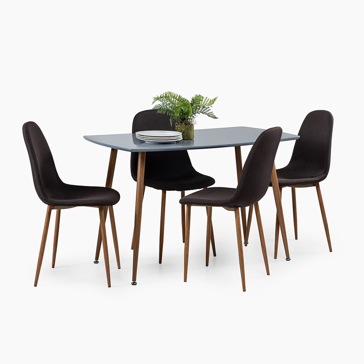 Juego de Comedor Spazzio Sidney  4 Sillas