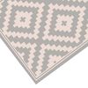 Alfombra Davanti Rombos Ceniza 140 x220 Rombos Ceniza