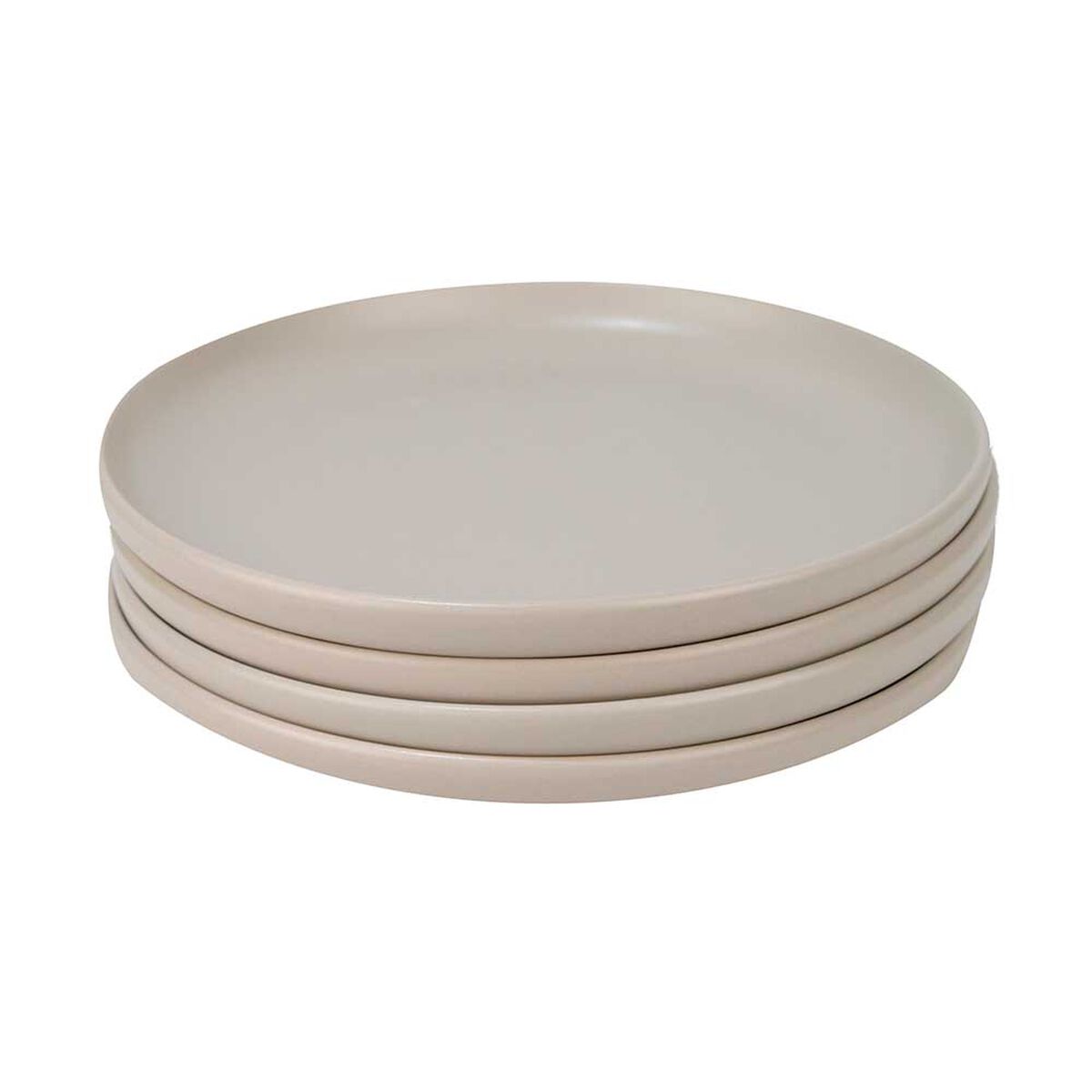Set 4 Plato Pan Doral Porto Servo Crema