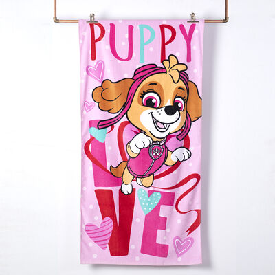 Imagen 1 del producto Toalla de Playa Paw Patrol Estampada Amor 140 x 70 cm