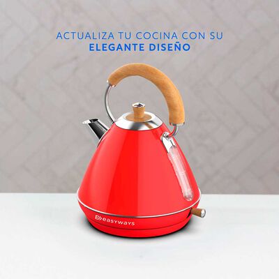 Imagen 2 del producto Hervidor Easyways Design Rojo 1,7 lts.
