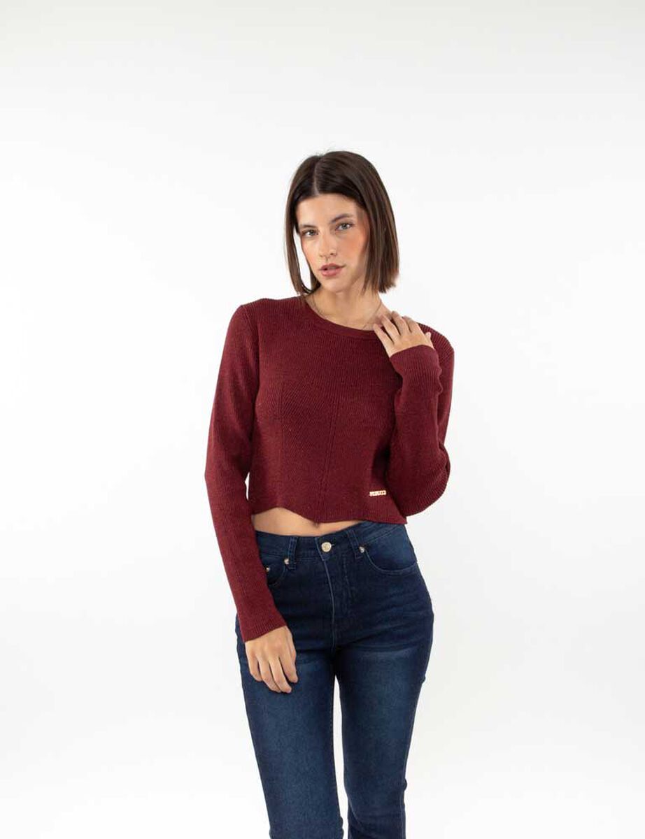 Sweater Crop Mujer Fiorucci