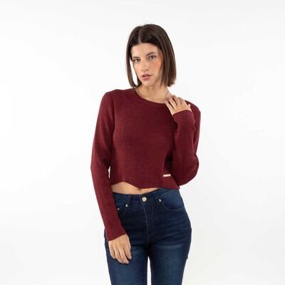 Sweater Crop Mujer Fiorucci