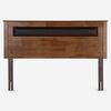 Cama Europea Rosen Base Dividida 2 Plazas Ergo T + Respaldo + 2 Veladores