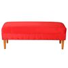 Banqueta Bodevir Provenza Tacha Felpa 04 Rojo