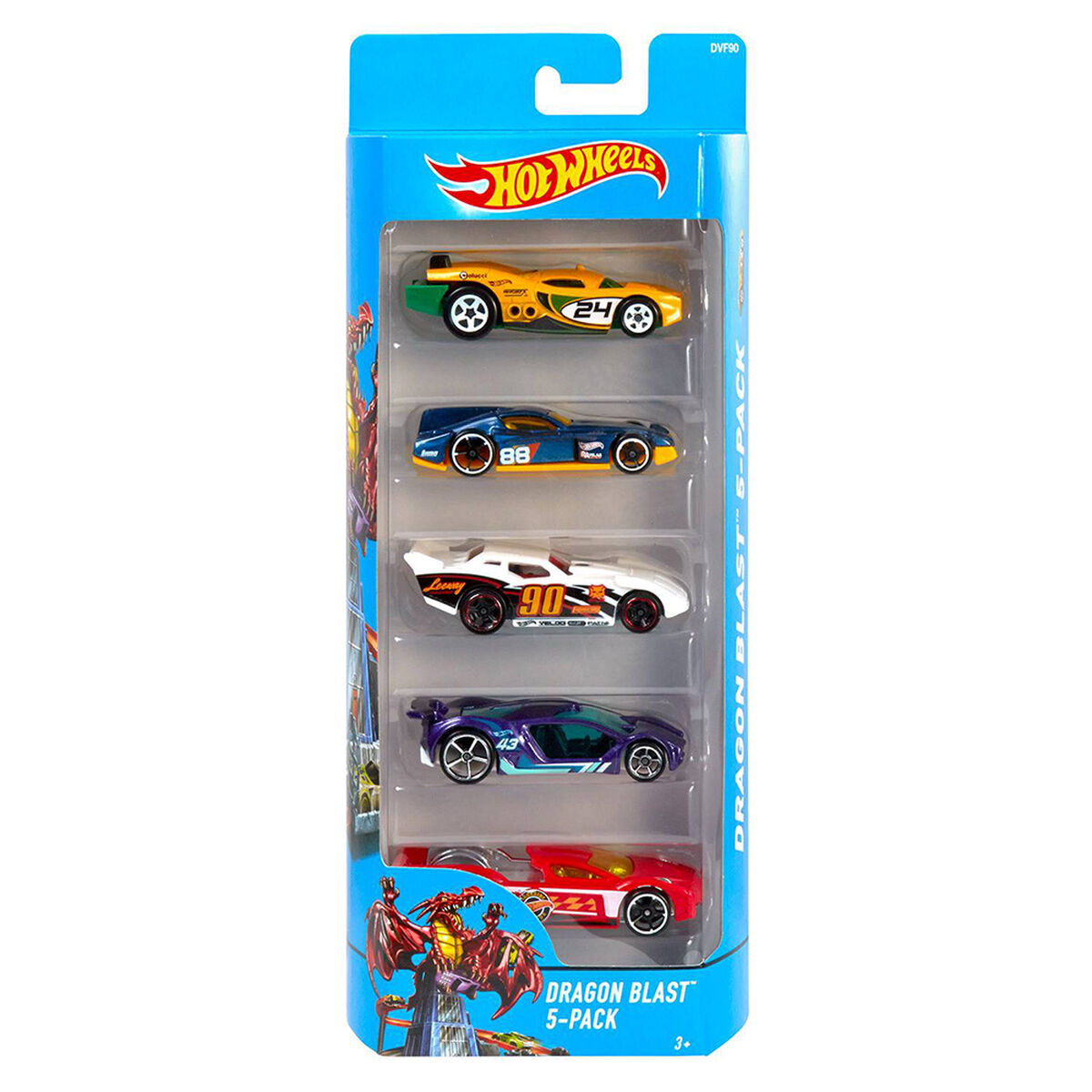Hot Wheels Paquete de 5 Autos