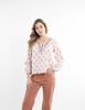 Blusa Estampada Manga Larga Mujer Alma