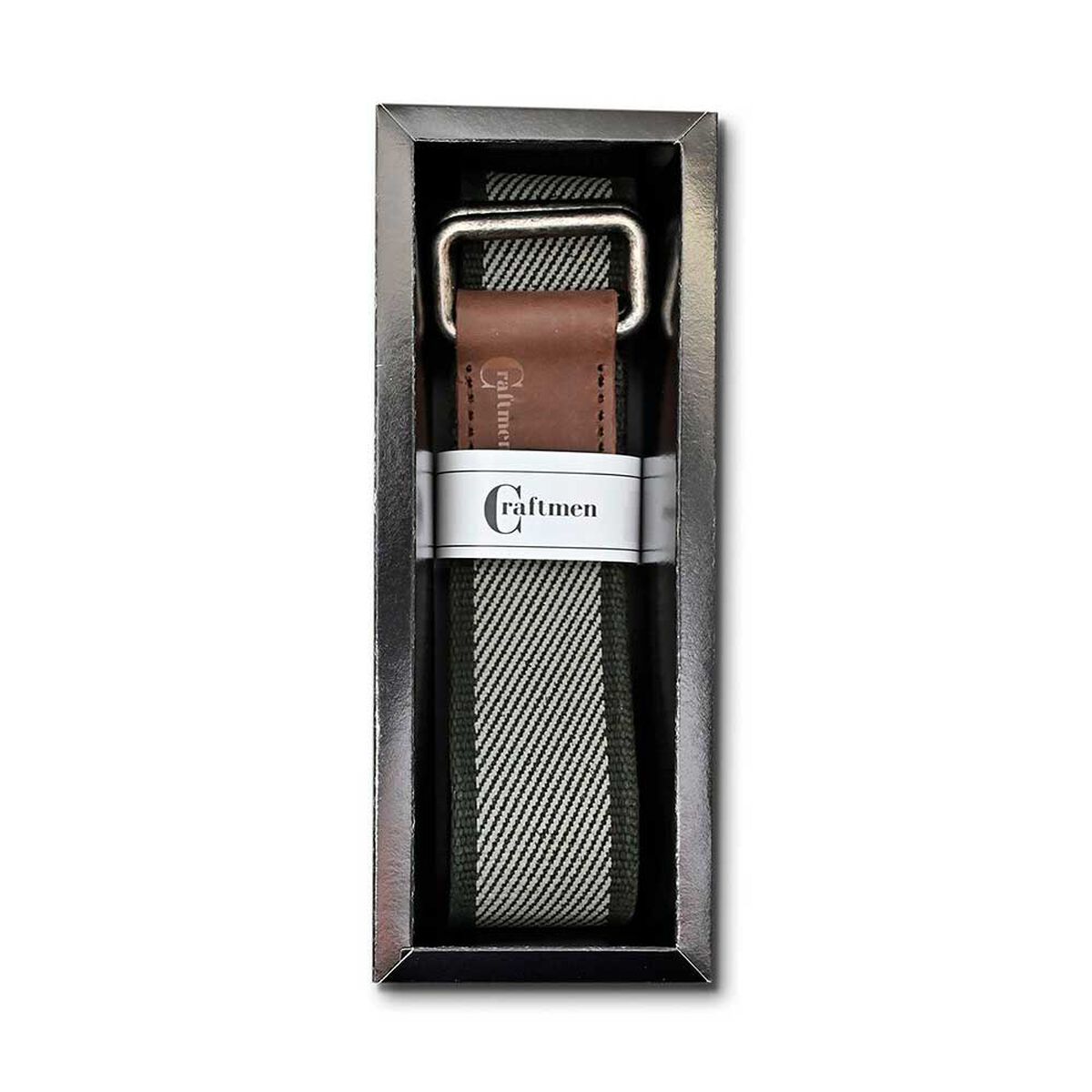 Cinturón de Cuero Reversible Hombre Craftmen