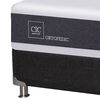 Box Spring CIC 2 Plazas Ortopedic + Respaldo + 2 Veladores