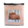 Quilt Doral King Rosa Pastel Bubbly