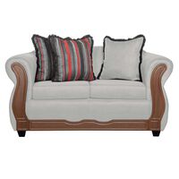 Sofá Black Factory Sofia 2 Cuerpos Crudo