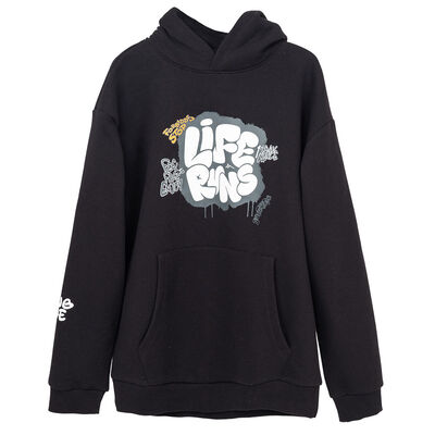 Imagen 1 del producto Polerón de Algodón Niño Cutback Negro