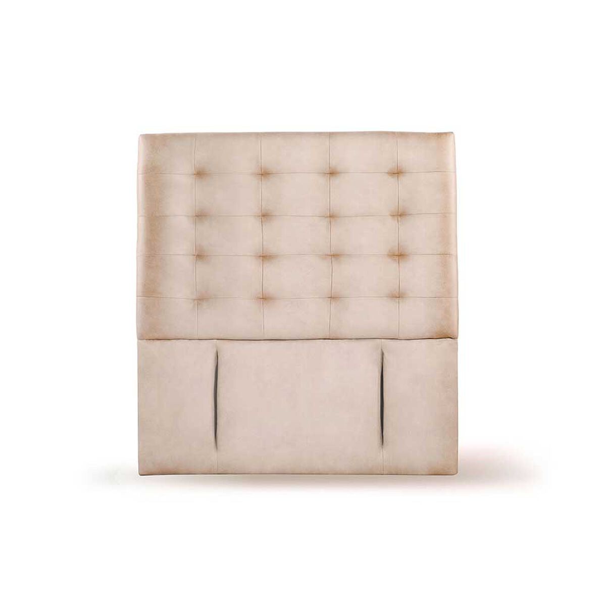 Respaldo Latam Home 1,5 Plazas Napoles Cuero Beige