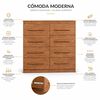 C&oacute;moda Exit Arizona Plus 8 Cajones Nogueira