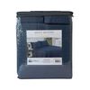 Quilt Doral 2 Plazas Liso Deluxe Azul