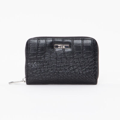 Billetera Ecocuero Negro Zibel