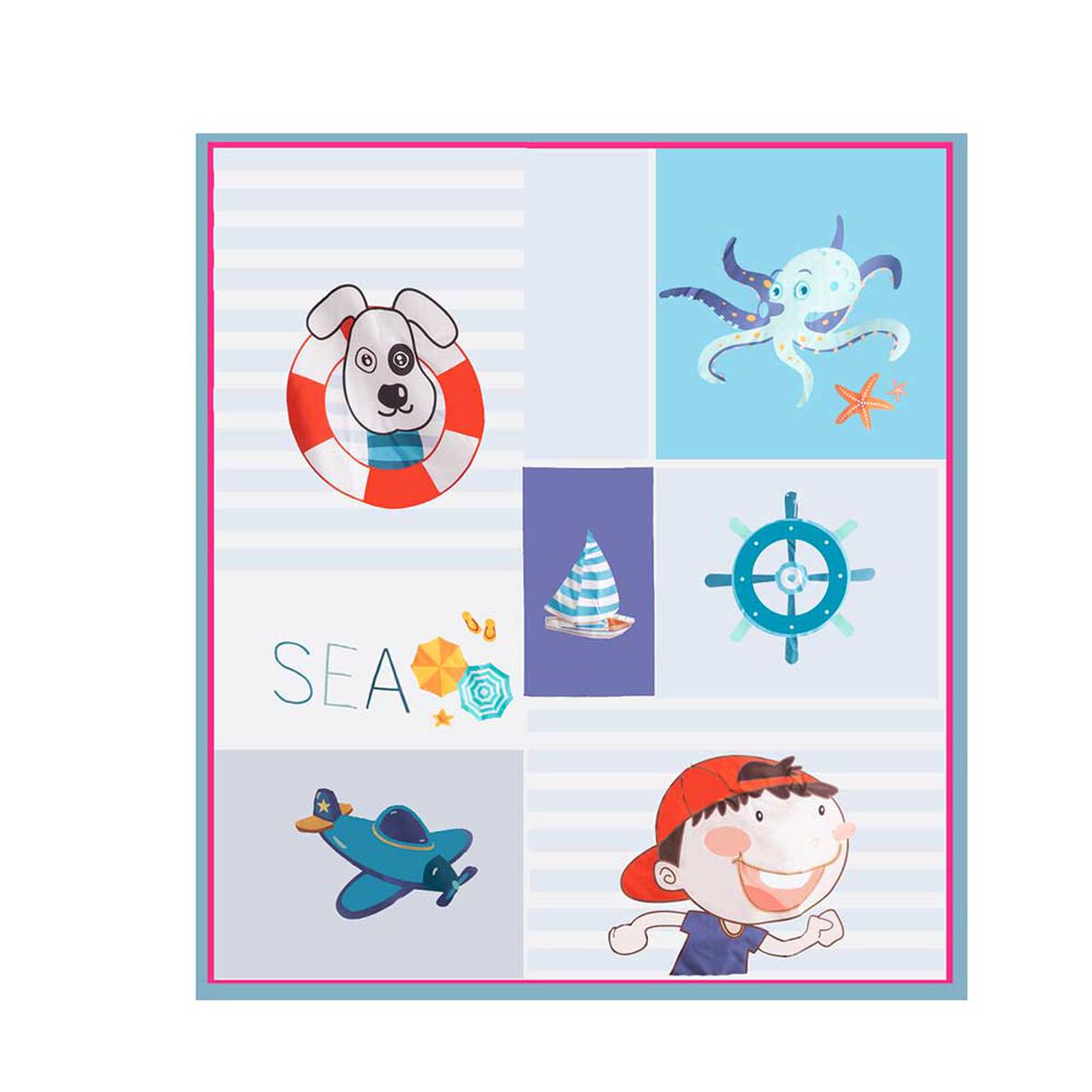 Set de Cuna Perrito Marino 5 Piezas Bebesit