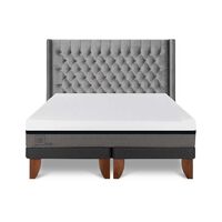 Cama Europea CIC Base Dividida King Balance + Respaldo Sesia