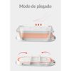 Bañera Plegable con Cojín y más Accesorios Azul Lubabycas