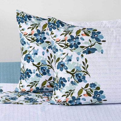 Imagen 2 del producto Juego de Sábanas American Family 144 Hilos 2 Plazas Flora Verde