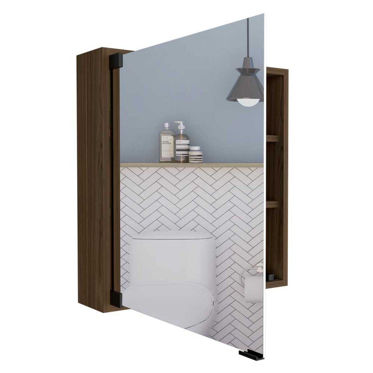 Botiqu&iacute;n con Espejo TuHome Toledo 1 Puerta Gales