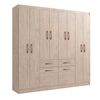 Clóset Altavision 588008 8 Puertas 2 Cajones Arena