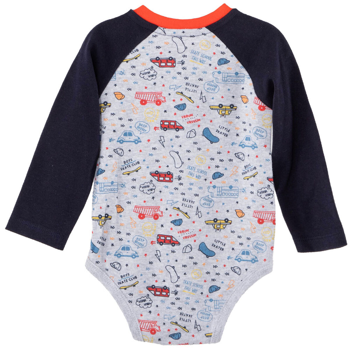 Pack 2 Body Manga Larga de Algodón Bebo Chess Baby