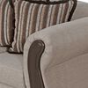 Juego de Living Black Factory Sofia 6 Cuerpos Beige