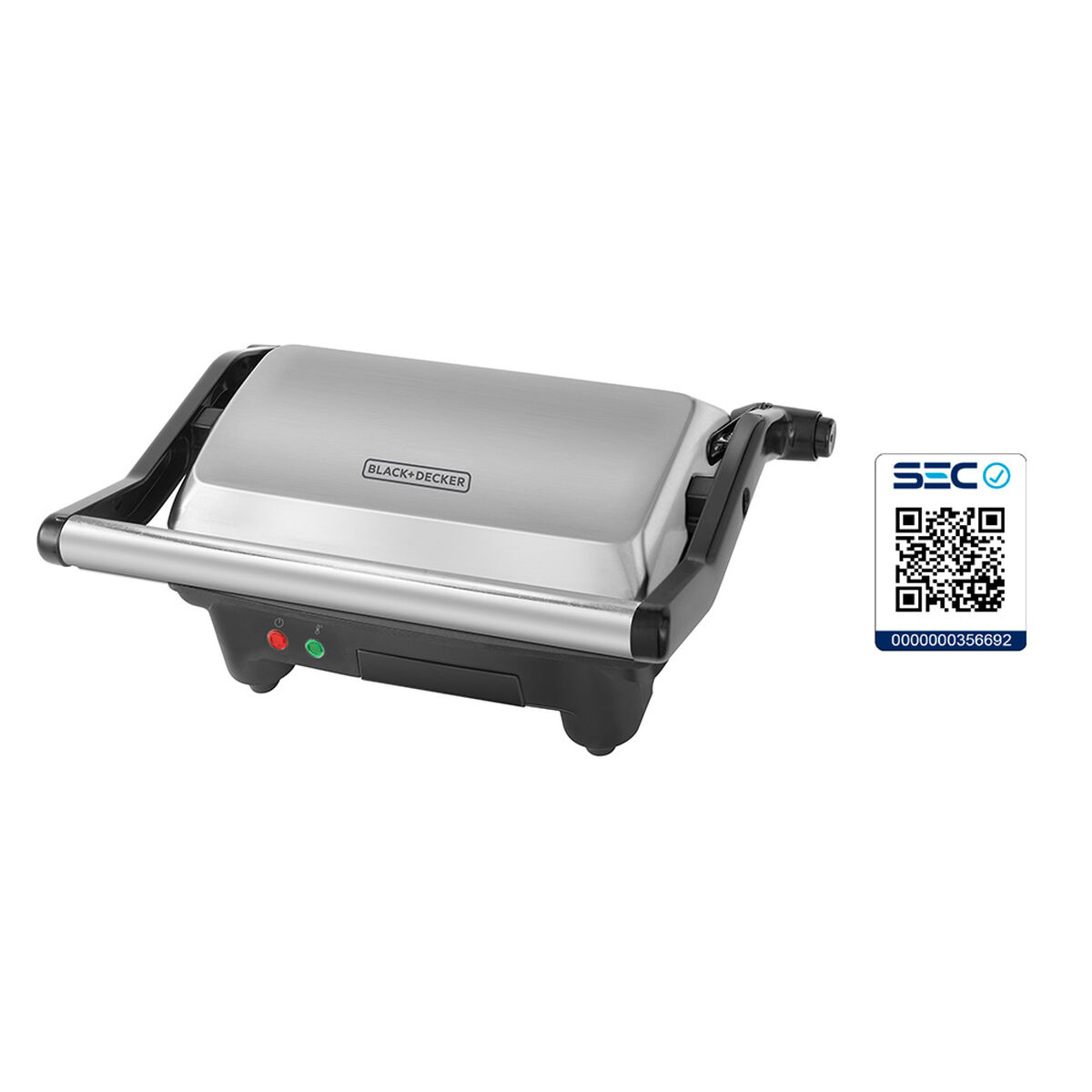 Sandwichera Panini Black & Decker GR2976