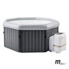 Hot Tub Armable MSPA Tuscany Frame Wifi 6 Personas Negro