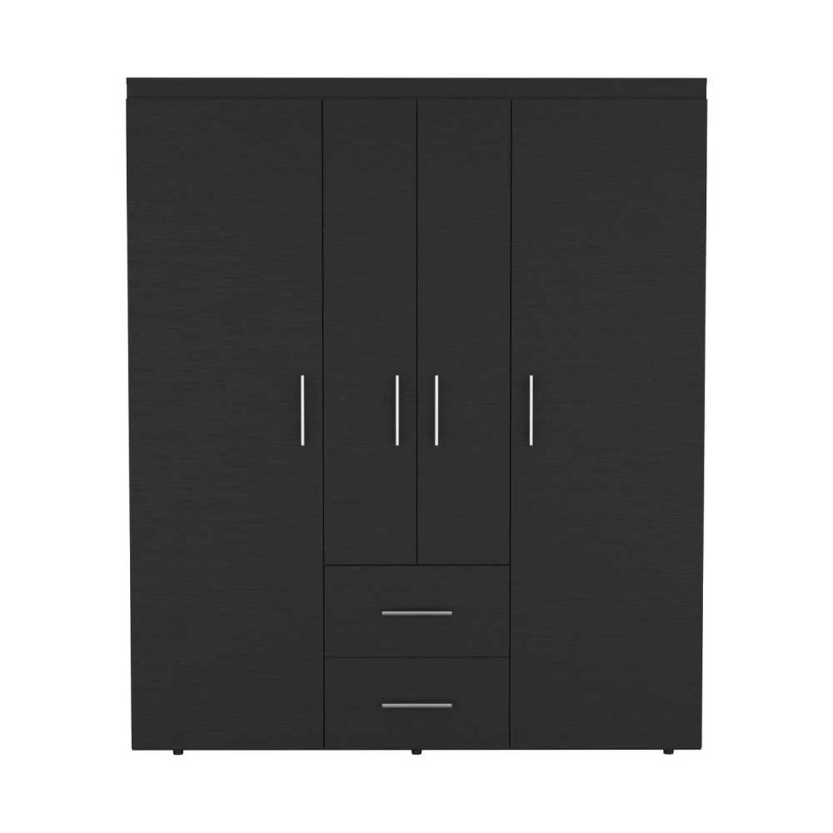 Clóset TuHome Eco 4 Puertas 2 Cajones Wengue