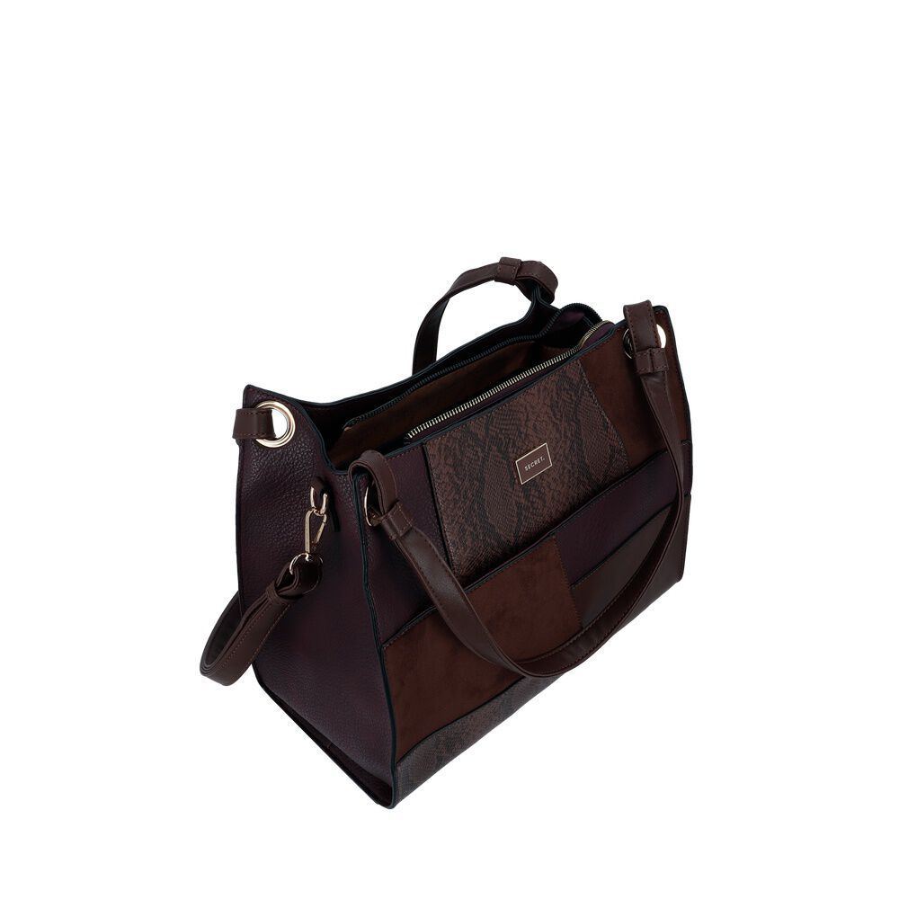 Cartera de hombro Secret Cracovia ST6 L Café | Abc