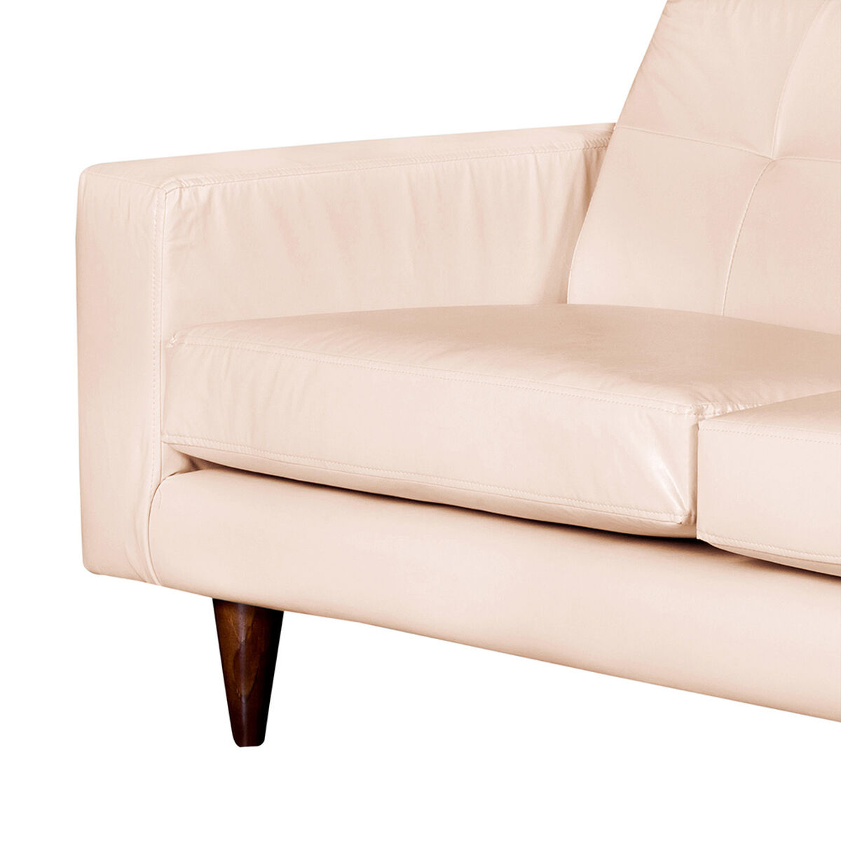 Sof&aacute; Seccional Derecho Latam Home Salerno 3 Cuerpos Beige