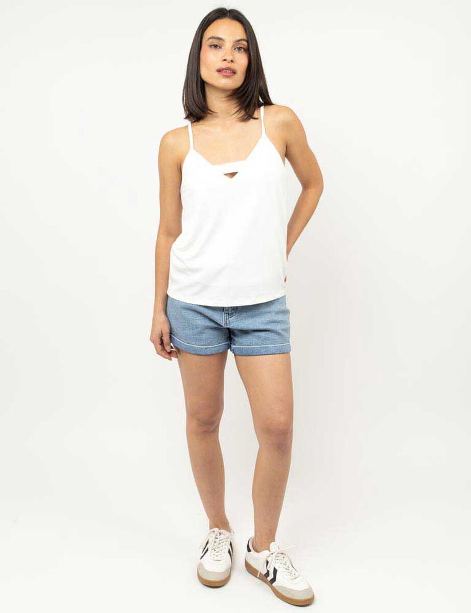 Blusa Sin Mangas Mujer Fiorucci