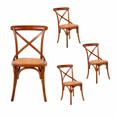 Set 4 Sillas Spazzio Retro Café