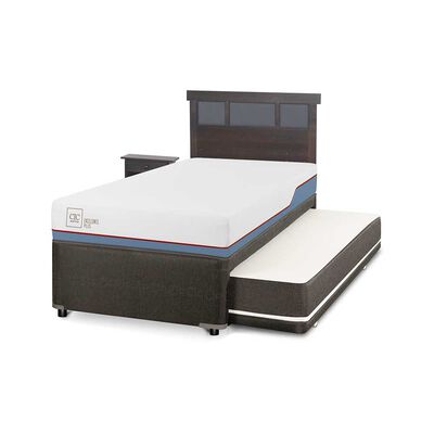 Imagen 2 del producto Cama Nido CIC 1,5 Plazas Excellence Plus + Respaldo + Velador Dublin