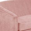 Juego de Living Innovamuebles Rio Sofá 2 Cuerpos + Dos Sillones 1 Cuerpo Rosa