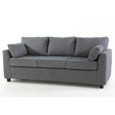 Imagen 1 del producto Sofá Kea Texas 3 Cuerpos Tela Gris