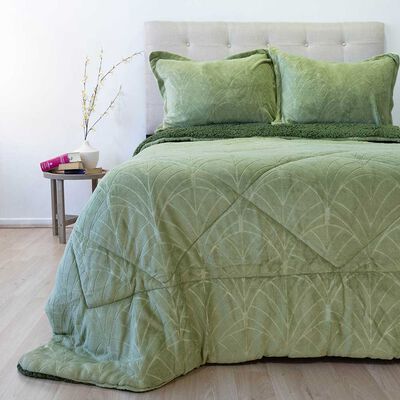 DORAL Cubrecama Doral Super King Senses Sherpa D1