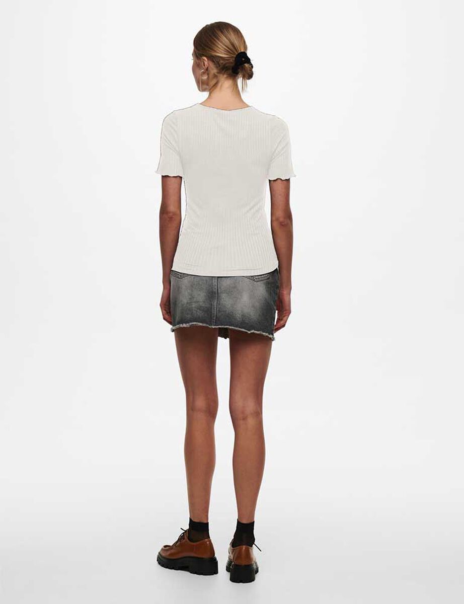 Polera Manga Corta Mujer Jacqueline De Yong