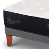 Cama Europea CIC Base Normal 1,5 Plazas Premium + Respaldo Dublin