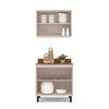 Kit Cocina Modular Premier Vekkahome 4 Puertas Beige