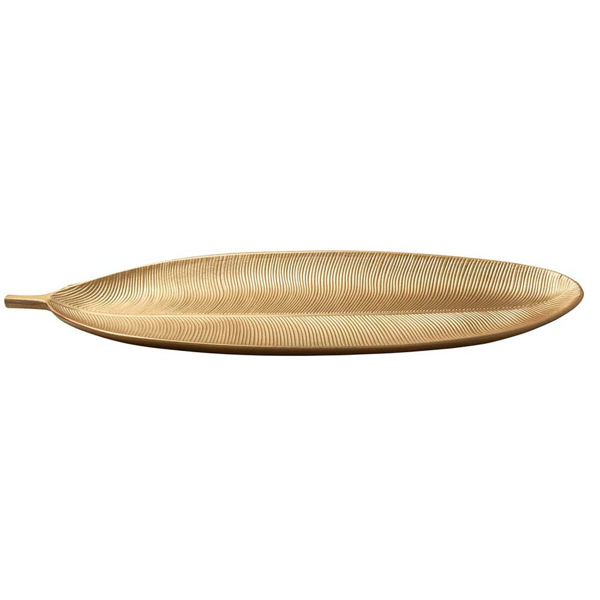 Bandeja Decorativa Madera Vgo Rectangular 40 x 14,5 cm Dorado