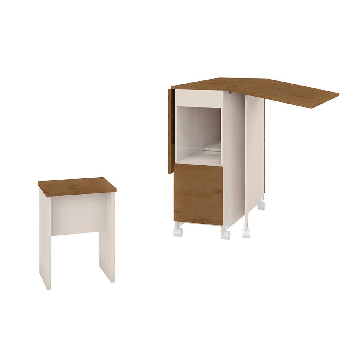 Mesa Plegable + 4 Bancos Casanova Paris