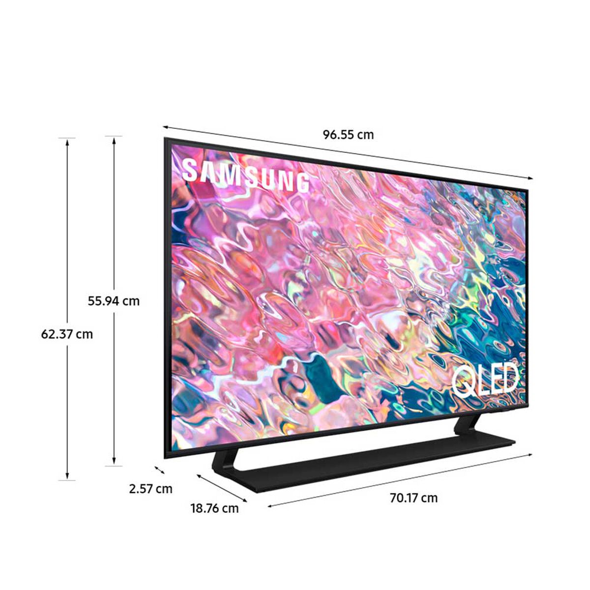 QLED 43” Samsung Q65B Smart TV 4K UHD 2022